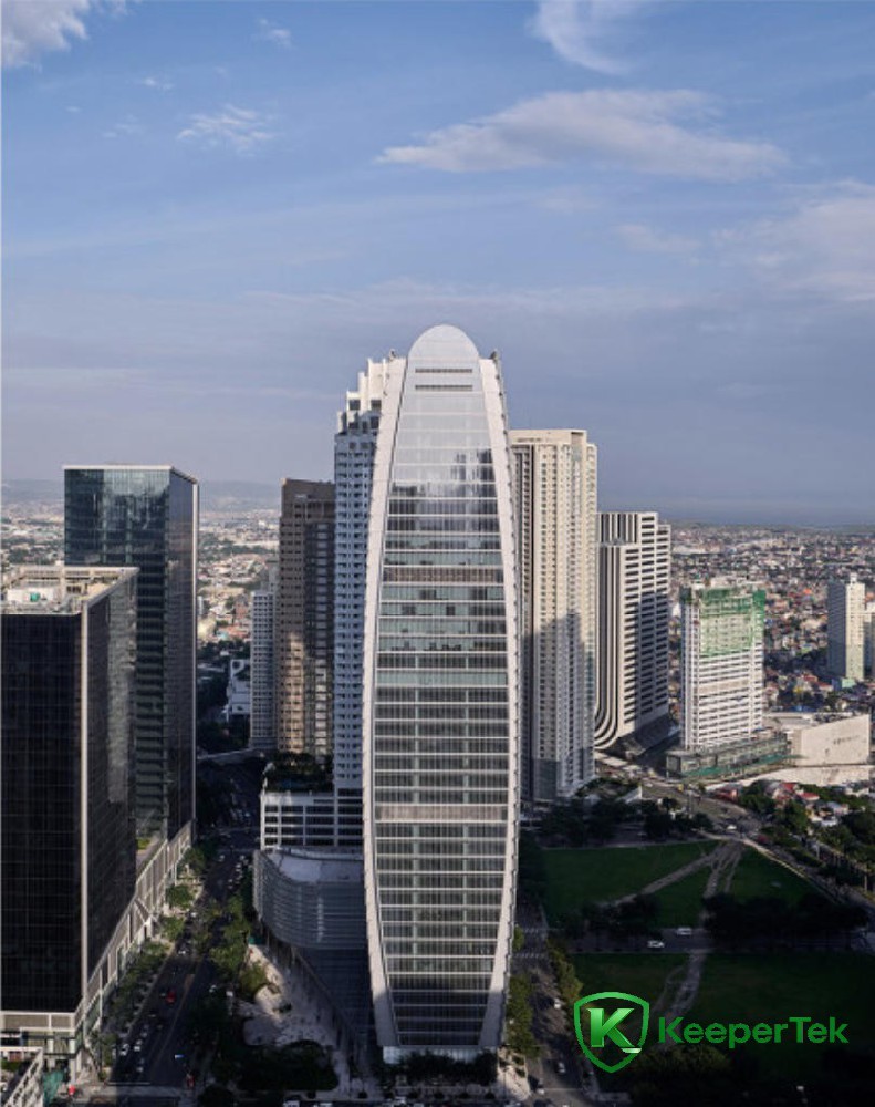 Bini taċ-Ċentru Finanzjarju ta' Manila, il-Filippini